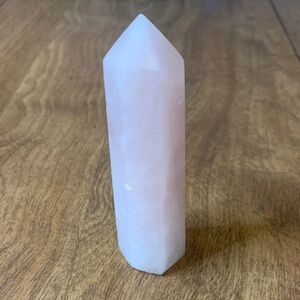 Rose Quartz Crystal Tower